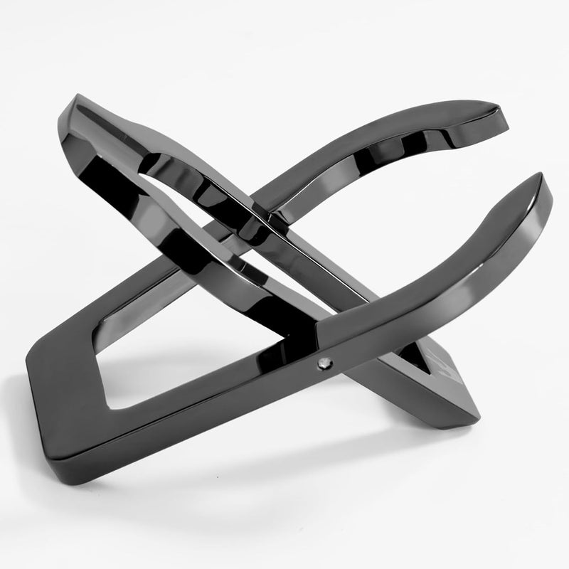 AILE Tobacco Smoking Pipe Stand Holder - Stainless Steel Portable Foldable - For Single Pipe(black) - Image 4